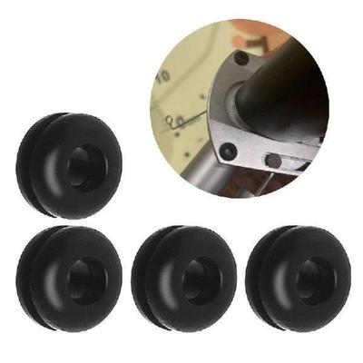 4pcs/Bag Bedplate Grommets BLACK Rubber Compatible With