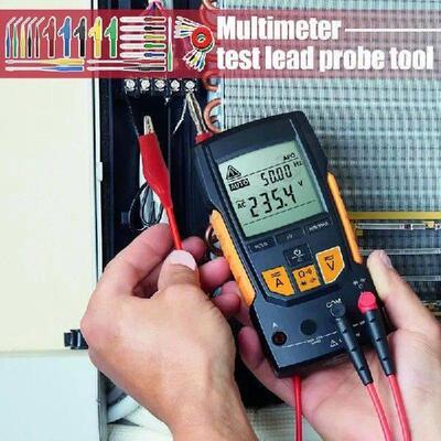 Multimeter Test Leads Kit Multimeter Leads Alligator Clip