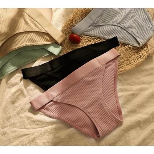 Thongs for Women Underwear Breathable Ladies Cotton Knickers