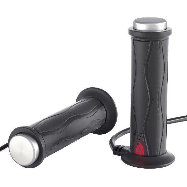 DC 12V Motorcycle Hand Heated Grips 5-Gear Adjustable Hot