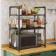 Oven Kitchen Rack Microwave Multi Functional Double Lay
