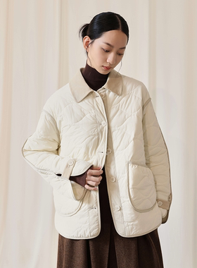 Seams Sense｜秋冬通勤休闲宽松3m新雪丽棉服夹克外套17077