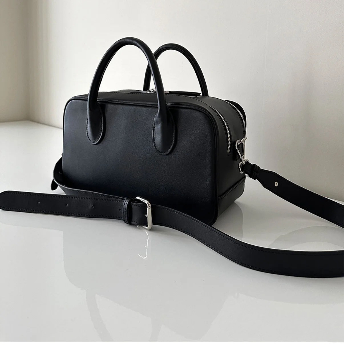 包包女式2025新款秋冬日韩时尚高级真皮头层牛皮单肩斜挎手提包潮