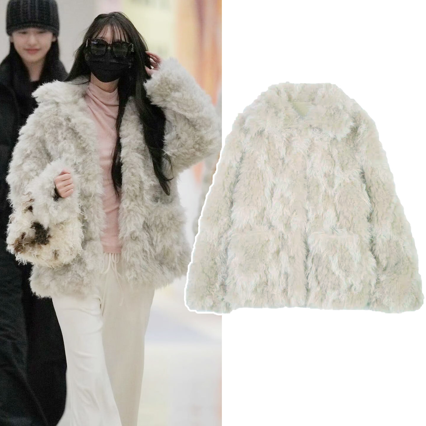 【现货发】张元英富家千金外套女