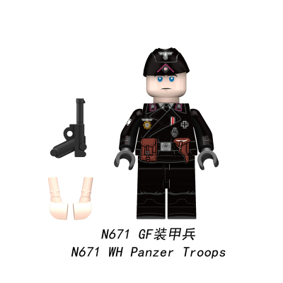 国产积木人仔拼装玩具
