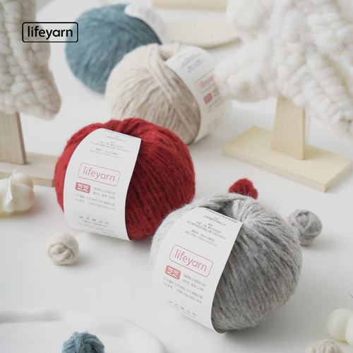 lifeyarn2023秋季粗线织围巾