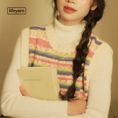 lifeyarn可可段染基础背心手工编织棒针DIY毛线棉线材料包