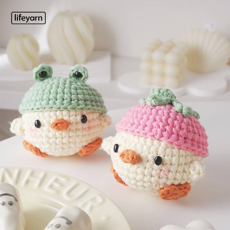 可可小鸡玩偶手工材料包