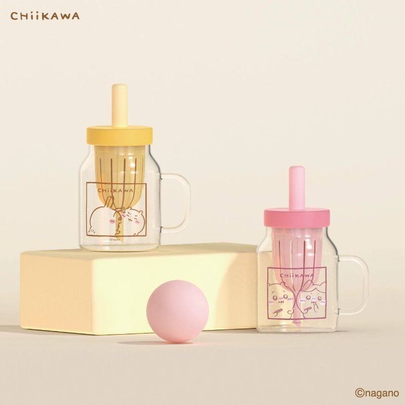 MINISO名创优品chiikawa玻璃杯果茶杯乌萨奇吉伊卡哇小八水杯女,餐饮具,玻璃杯,淘宝优惠券,粉丝福利购,淘宝优惠卷