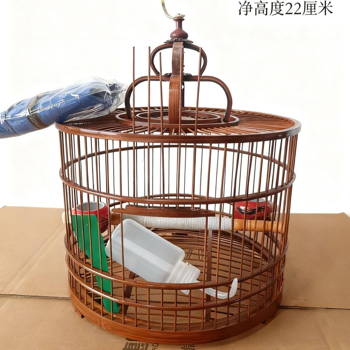 鸟笼子贝子红子绣眼笼靛