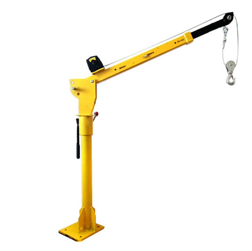 定制车载吊机小吊机车用吊机家用小型05t升降提升机小型悬臂吊机