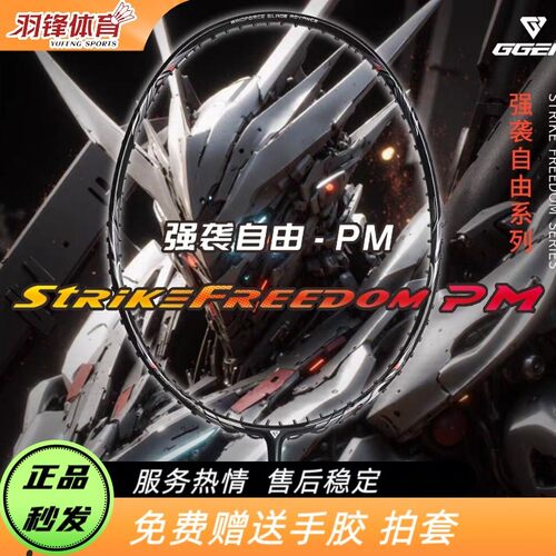 聚将强袭自由PM速度进攻羽毛球拍