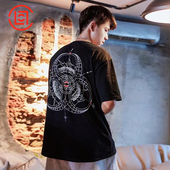 t恤男女情侣王一博同款 正品 clot官方旗舰店短袖 三方联名欧美潮牌