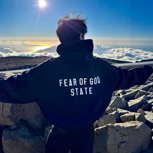 正品 连帽卫衣男女外套潮牌fog复线反光FALL24 essentials拉链开衫