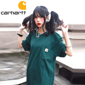 正品 carhartt短袖 卡哈特t恤男女重磅纯棉宽松口袋美潮oversize夏