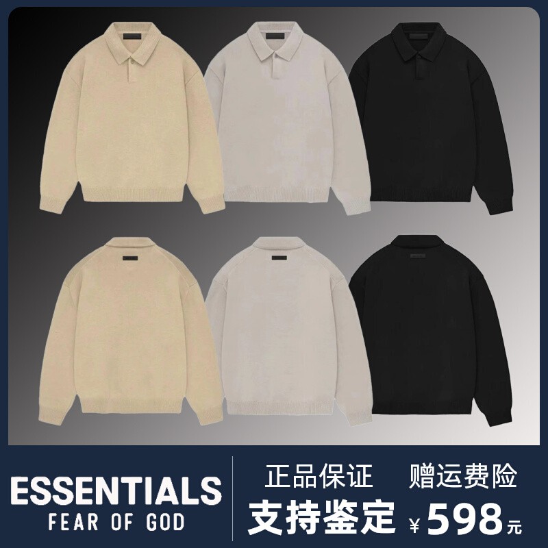 正品essentialspolo衫毛衣男女