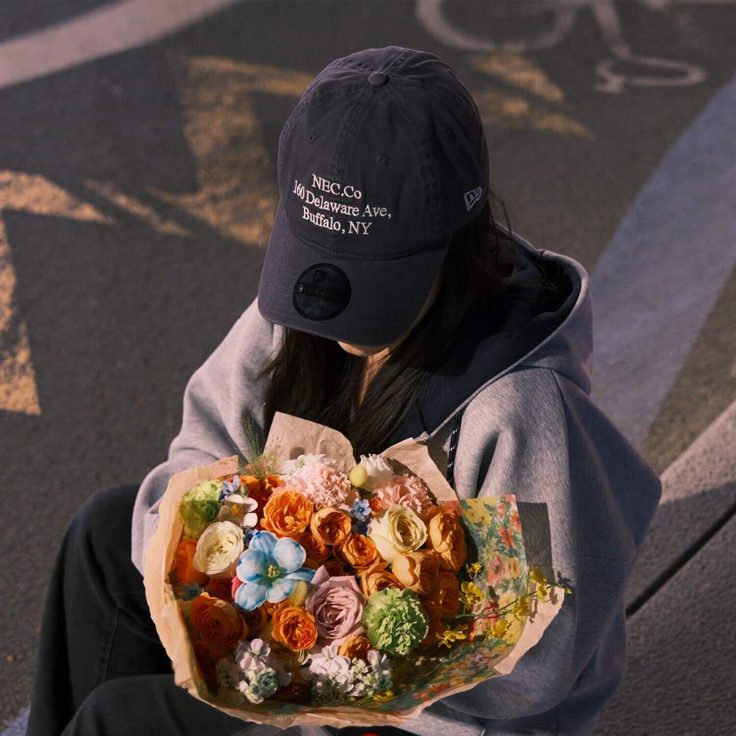 正品纽亦华NewEra帽子920鸭舌帽软顶棒球帽mlb联名款ny大标刺绣潮