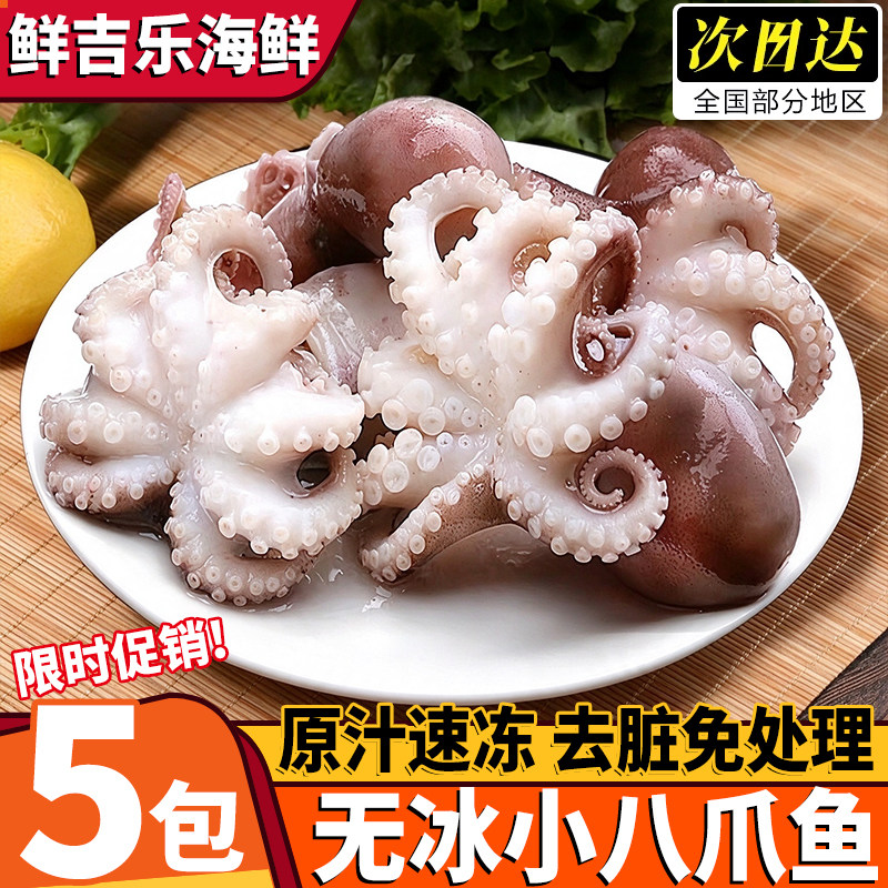 丹东鲜冻爆头迷你小八爪鱼