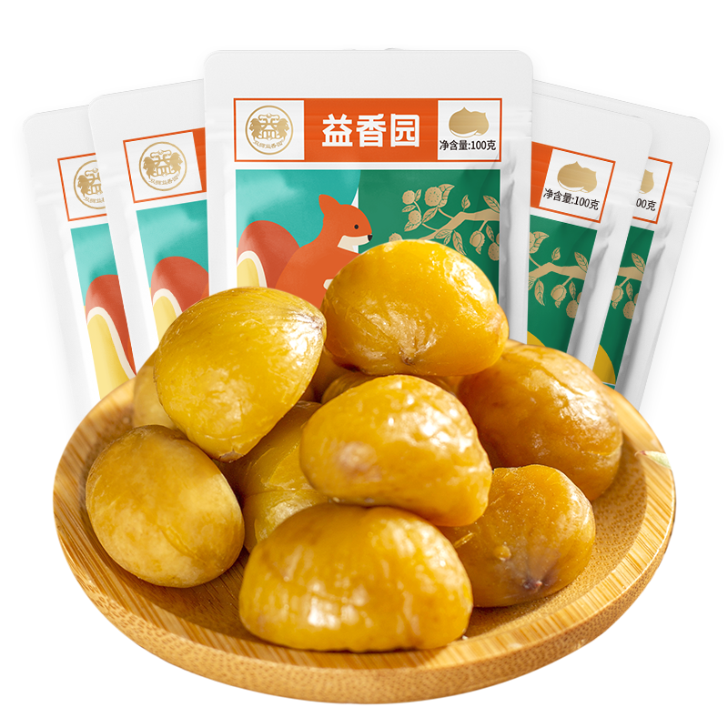 双狮益香园即食板栗仁
