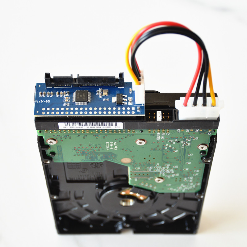 3.5寸转换卡老式硬盘IDE转SATA 并口转串口39针转7+15接口转接卡