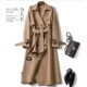 women ladies long 2025autumn trench jackets suits jacket风衣