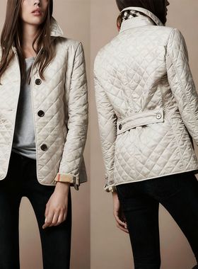 2024 Lapel single breasted slimming warm cotton jacket 棉服