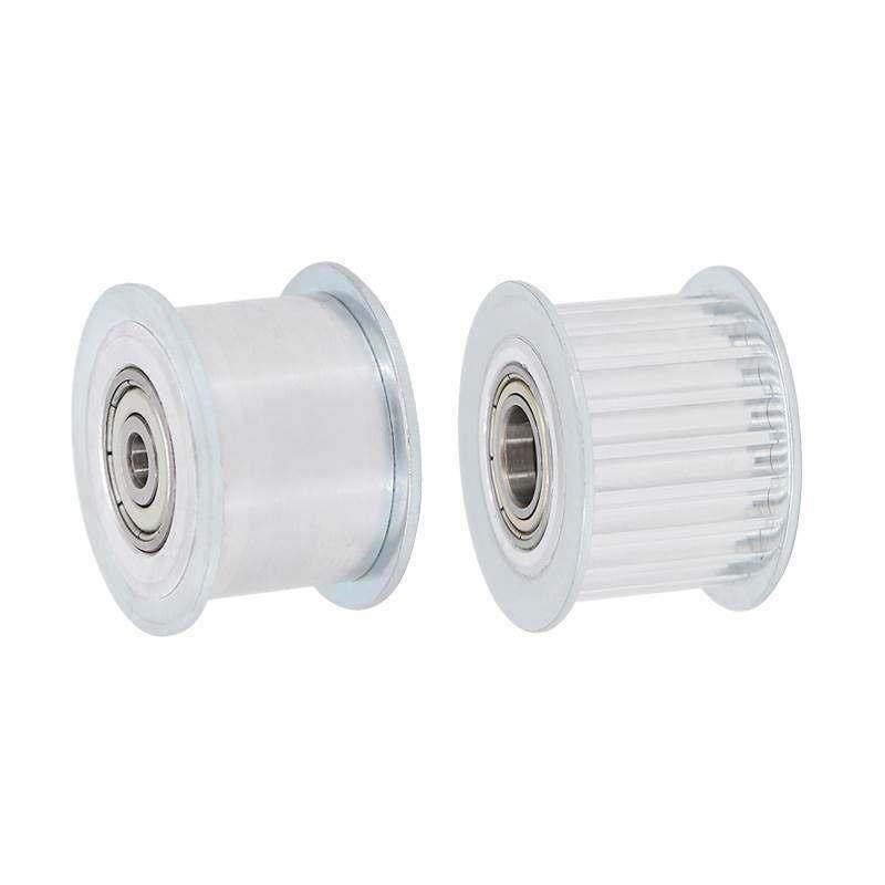 涨紧轮 5M25齿同步轮 槽宽16/21 调节导向轮带轴承惰轮 内孔5-15