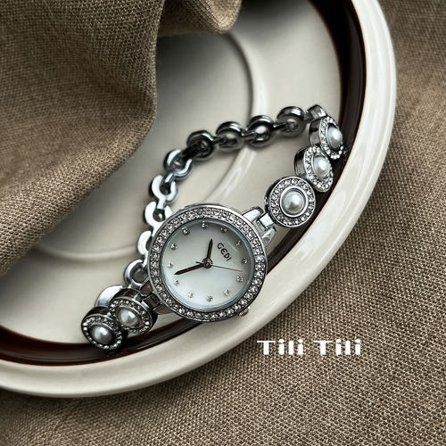 TILI轻奢珍珠满天星镶钻女表