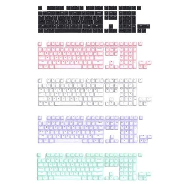 104 Pcs Backlight Key Cap Silent Mechanical Keyboard