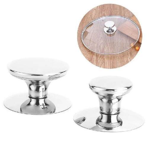 1 Pcs Oven Knob Stainless Steel Pot Pan Lid Cover Handle