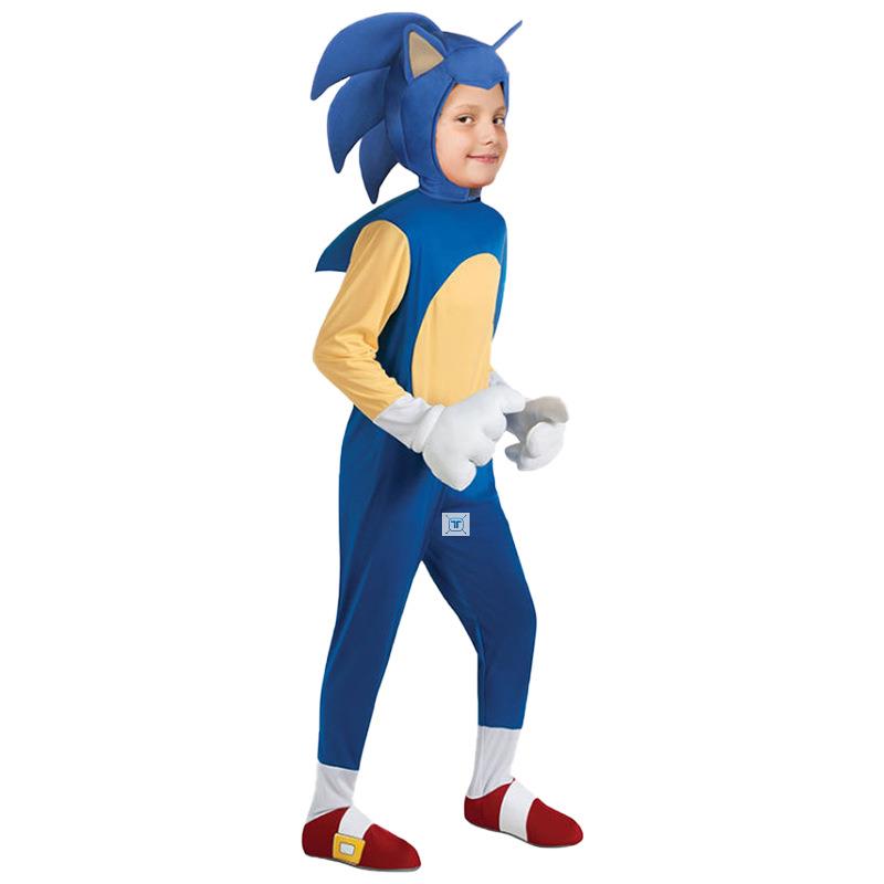 cosplay cartoon costume hedgehog sonic kid game dress up