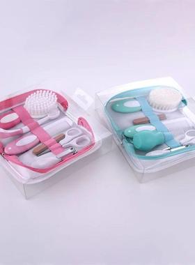 6pcs/set Baby Nails/Hair/Nose Care Set Comb Brush Set for Ba