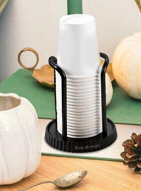 Storage Rack Paper Cup Holder for Countertop Plastic Table