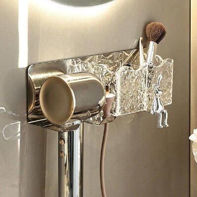 Practical Hair Dryer Holder Stable Thicken Material Hair