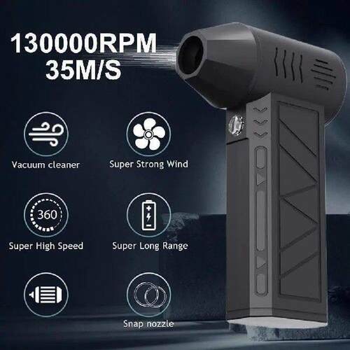Wind Speed 35m/s 130000RPM Turbofan Powerful Dust Removal
