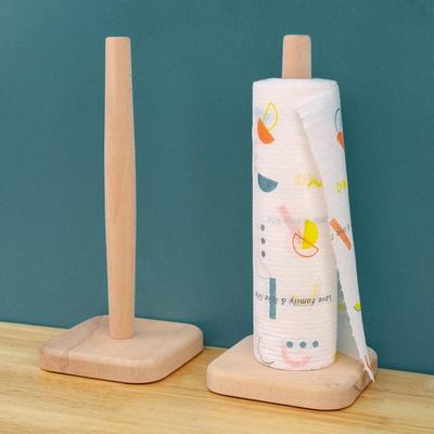 Beech paper towel holder kitchen paper towel holde榉木卷纸架