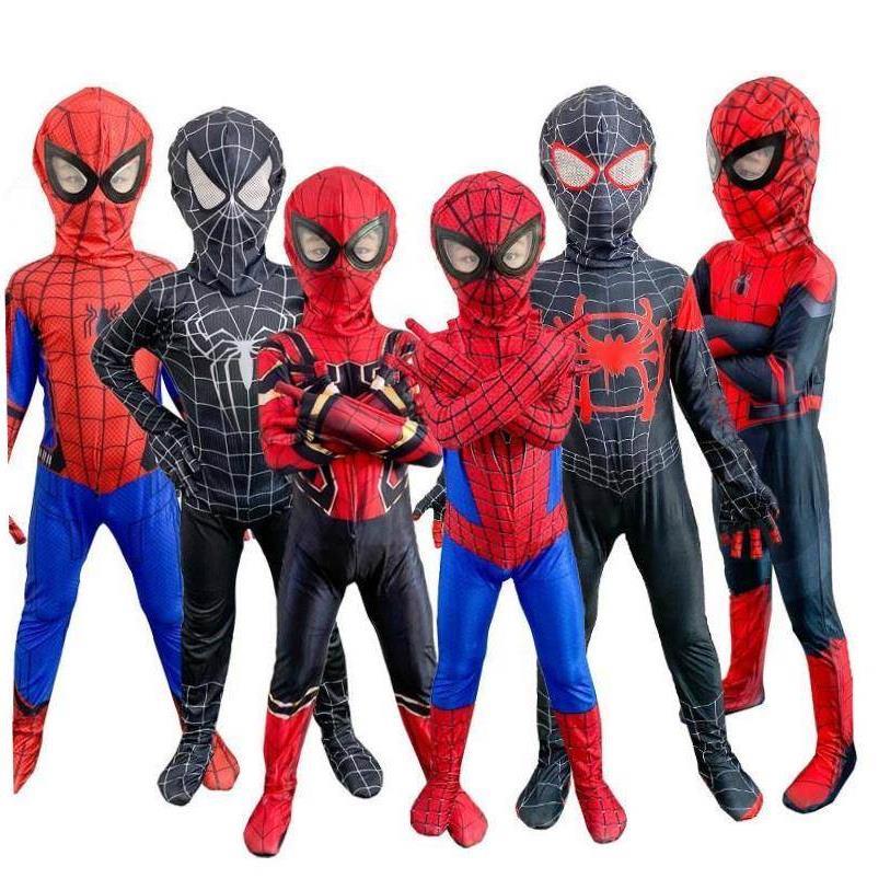 Spider-Man tights onesie Halloween costume Spider-Man 蜘蛛人