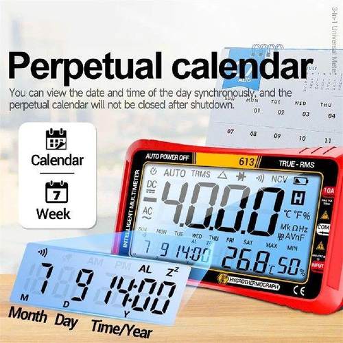 612 Smart Digital Multimeters AC/DC Current Voltage