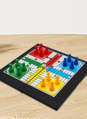 Ludo Game Set Strategy Game Parent Child Interaction with Fo