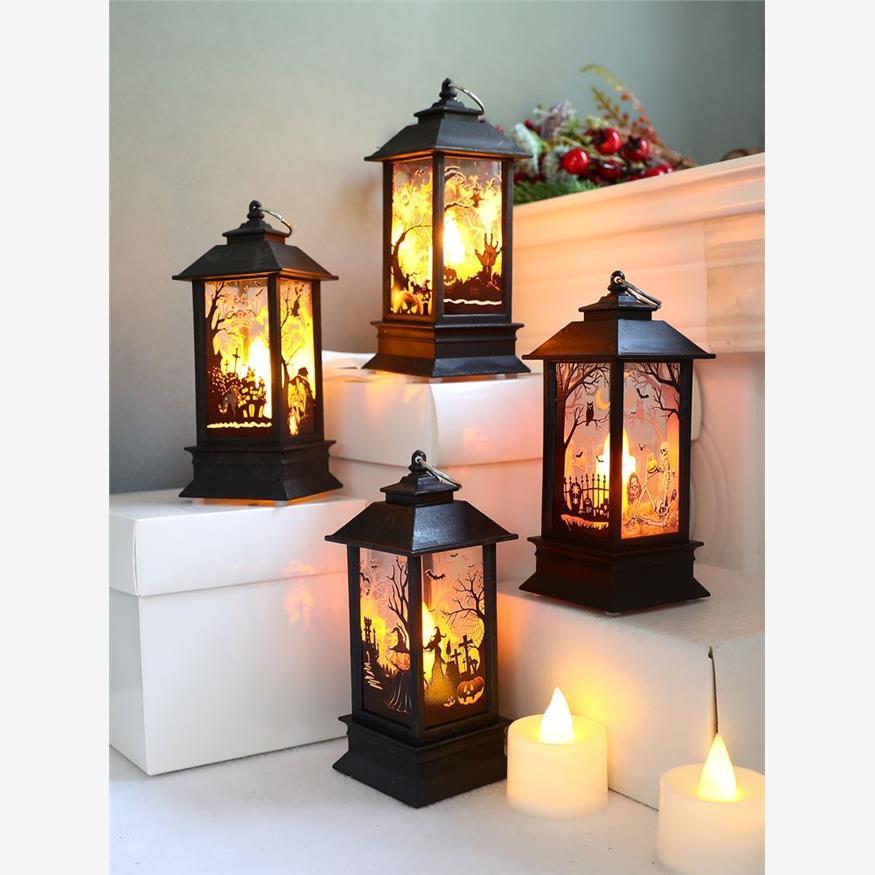 圣诞装饰风灯蜡烛台Christmas decorations, wind lamps, candles