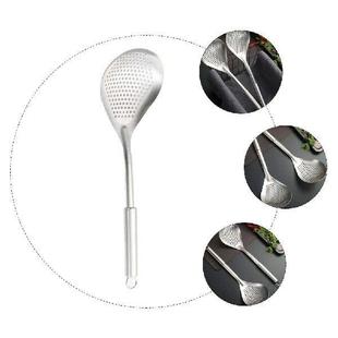 Stainless Steel Spoon Pasta Strainer Metal Filter Kitchen