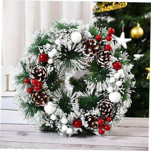 Christmas decorations Garland window props decorate