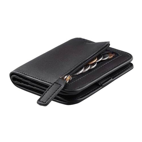 Wallet for Women RFID Blocking Small Compact Bifold Leather