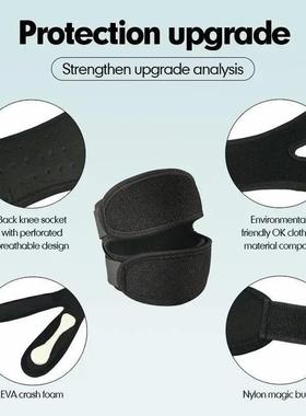 1PC Pressurized Knee Wrap Sleeve Support Bandage Pad Elastic