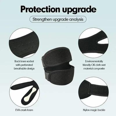 1PC Pressurized Knee Wrap Sleeve Support Bandage Pad Elastic