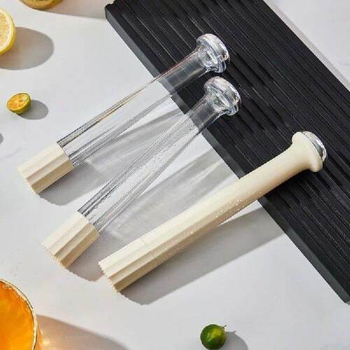 Plastic Cocktail Muddlers With Grooved Nylon-Head