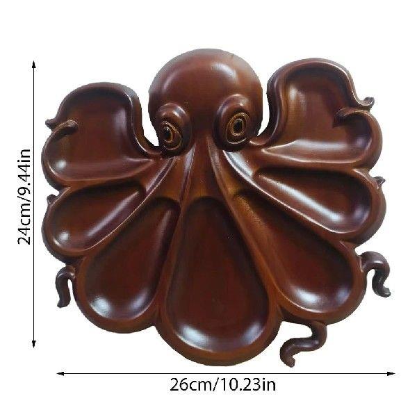 Octopus Charcuterie Platter for Cheese Meats Fruit Novelty