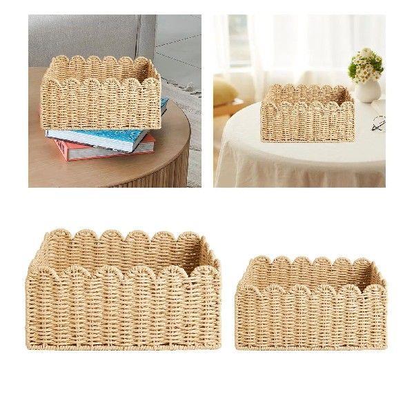 Sundries Basket Home Decor Laundry Hamper for Pastries