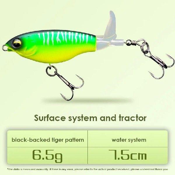 7.5cm 9cm Whopper Plopper Topwater Fishing Lures Artificial