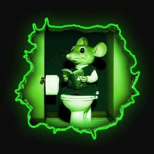 Realistic Wall Sticker Decor Hole Art Decal